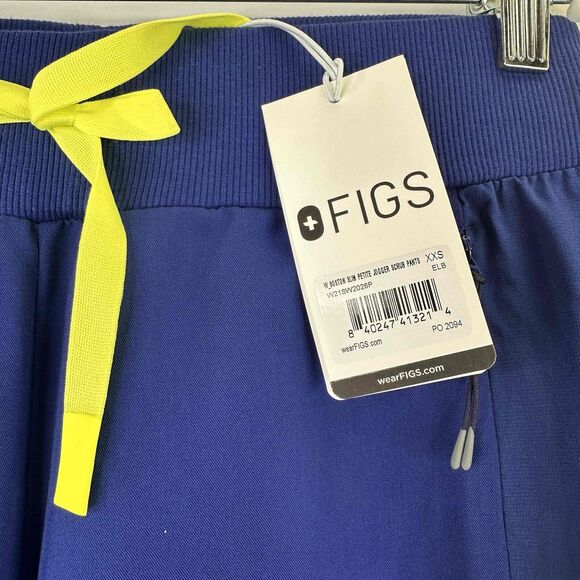 Figs Navy Boston Slim Petite Drawstring Scrubs Jogger Pants Size XXS - Picture 3 of 6